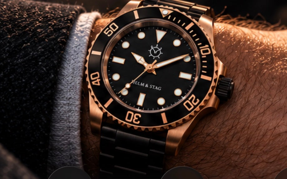 Constantia by Helm & Stag worn on the wrist
