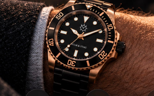 Constantia by Helm & Stag worn on the wrist